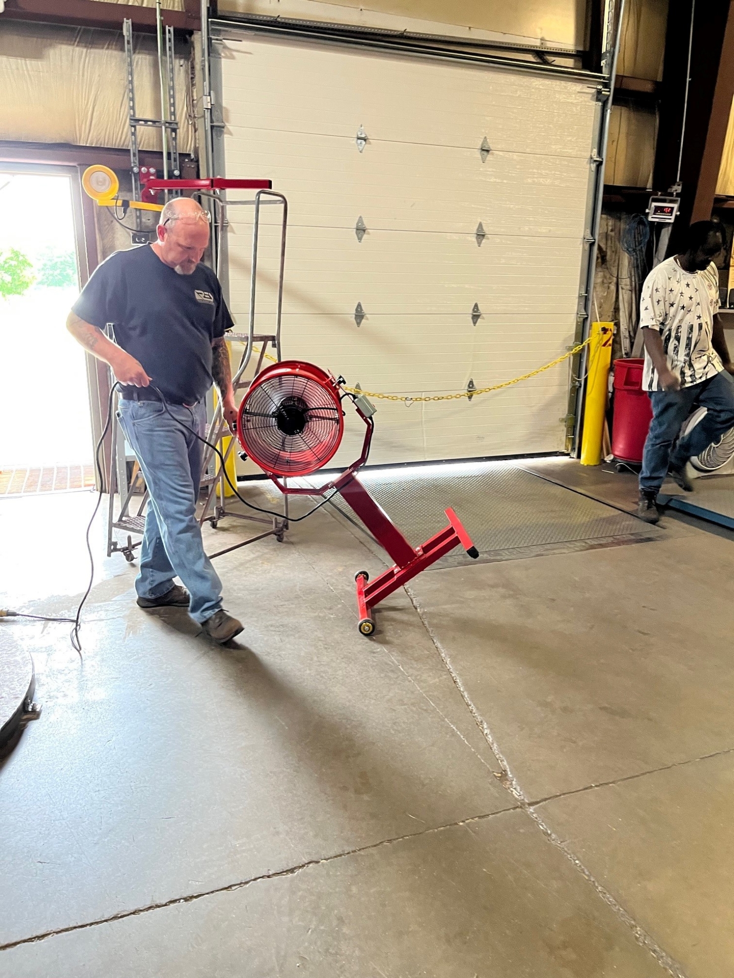 AirBlast Loading Dock Fan