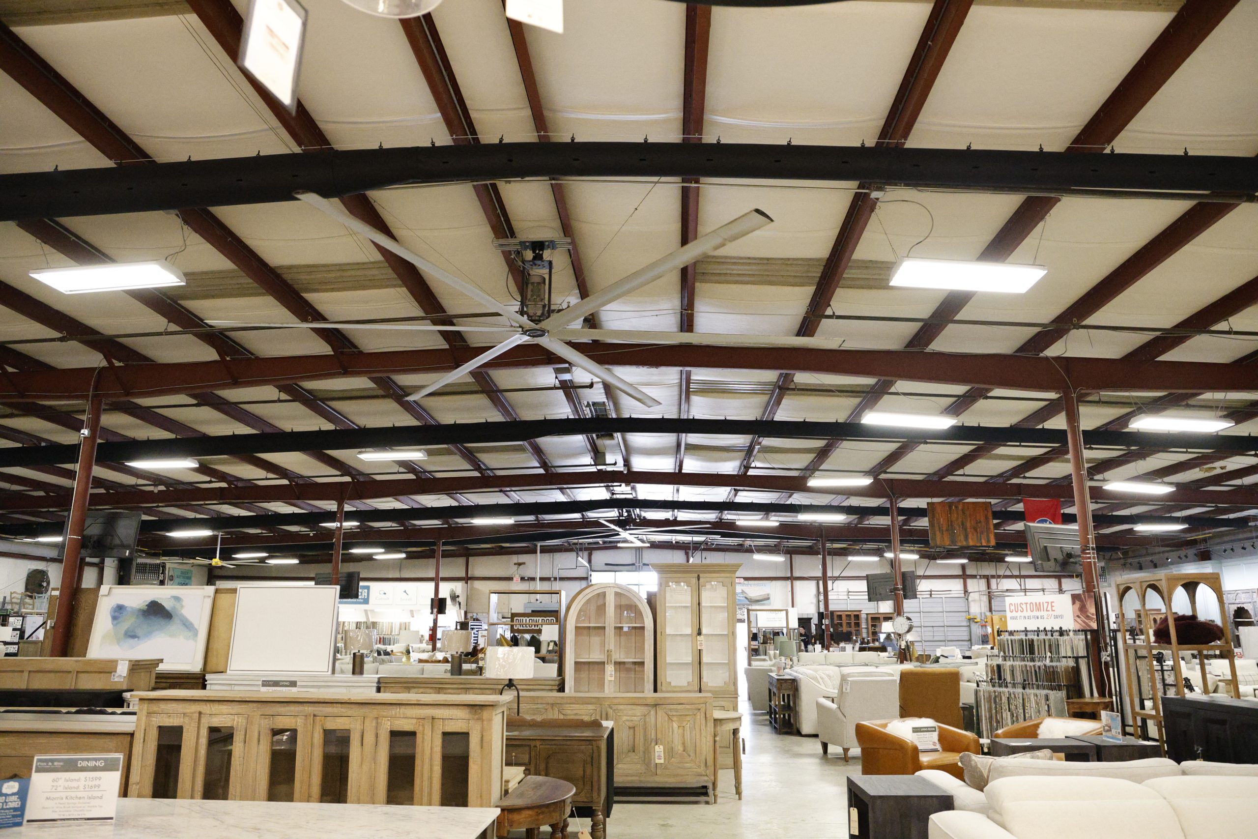 Commercial fans
