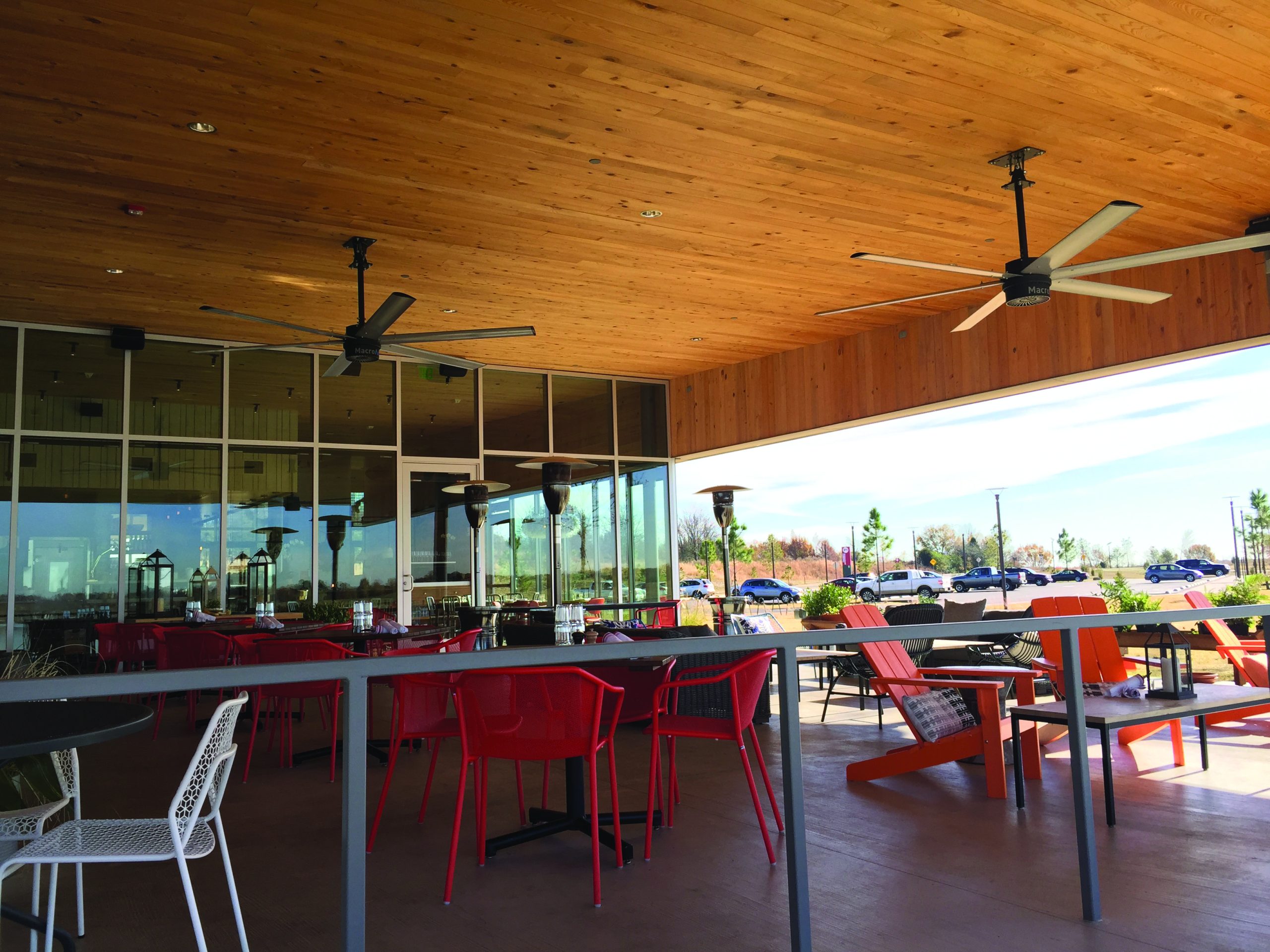 Restaurant industrial fans