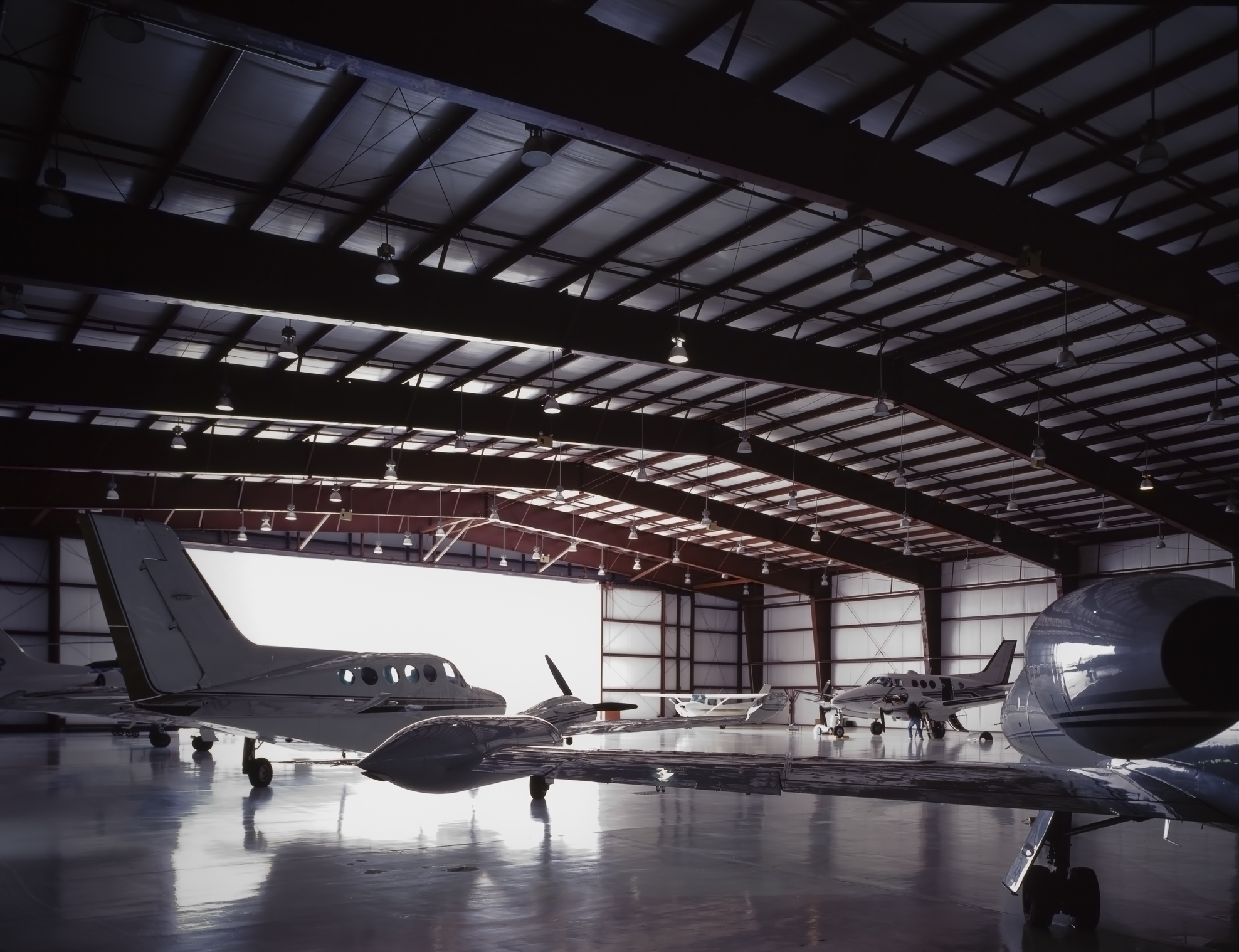 Aircraft Hangar industrial fans